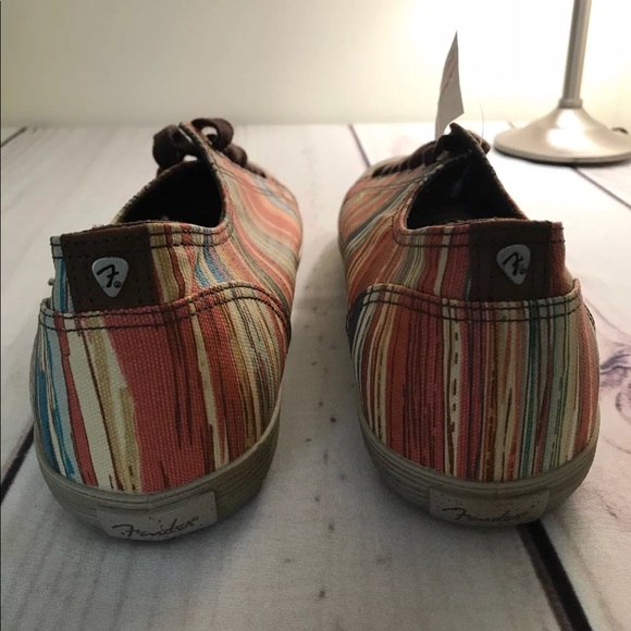 ❌SOLD❌ Fender Footwear Men Canvas Sneakers Shoes - Picture 8 of 8